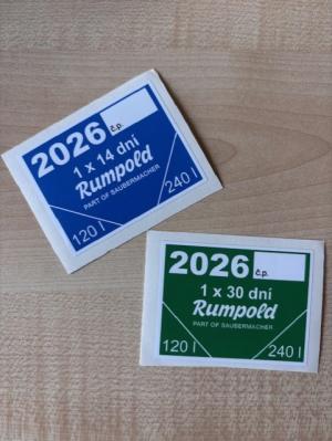 Známky na popelnice