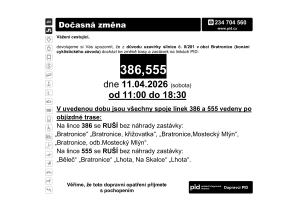 Výluka závod Bratronice